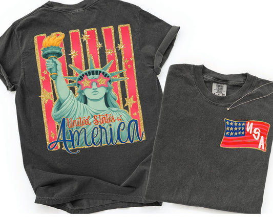 Statue of Liberty Stripes USA