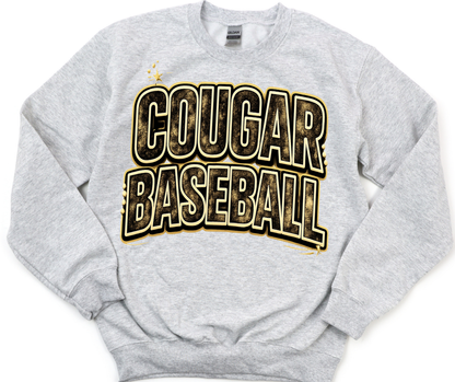 COUGAR BASEBALL Painted)