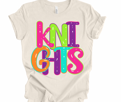 Knights -Groovy Multicolor