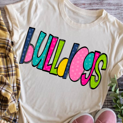 Bulldogs Colorful