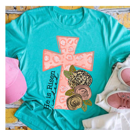 Leopard Cross - He is Risen Indeed