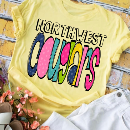 Northwest Cougars Colorful