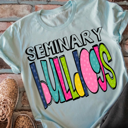 Seminary Bulldogs Colorful