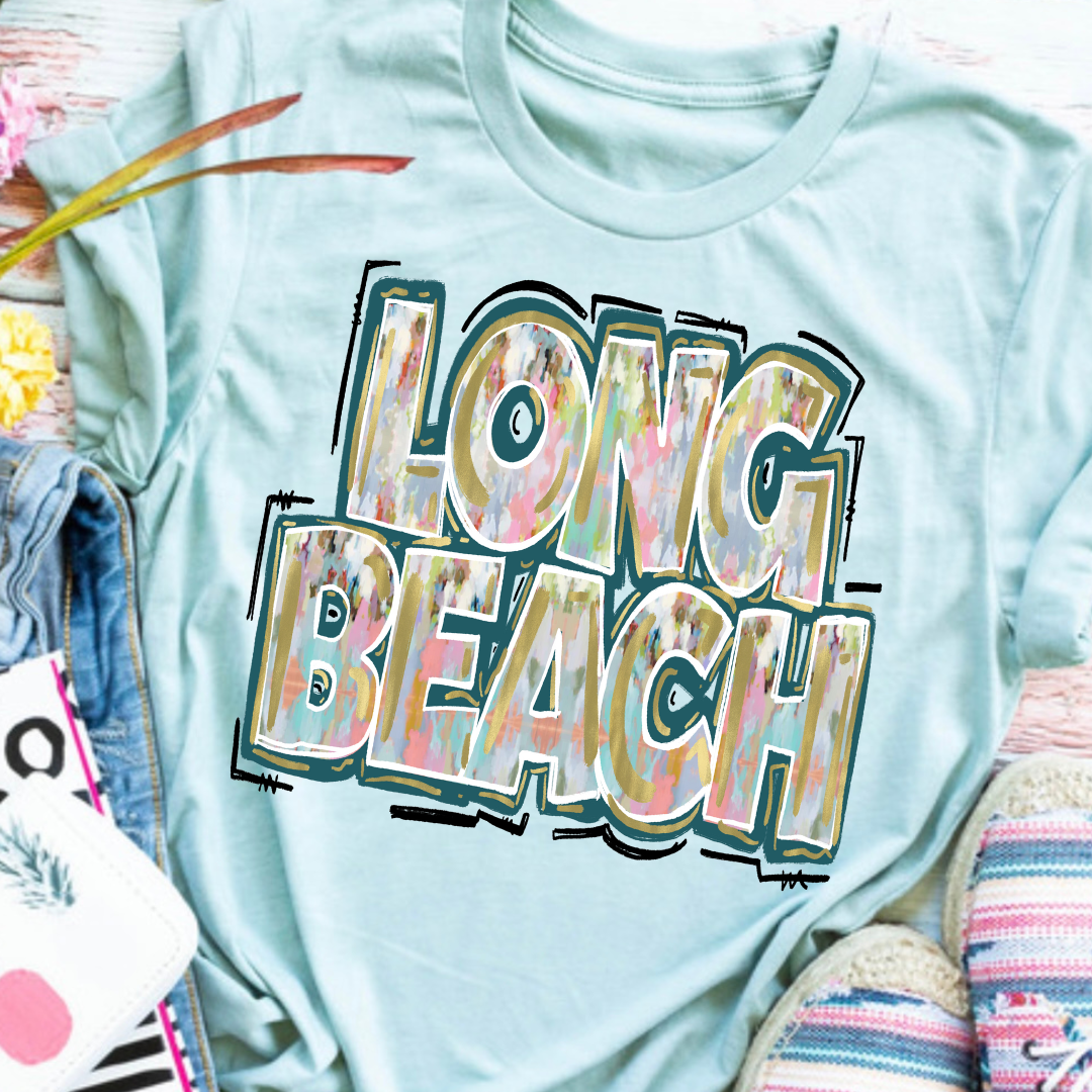 Long Beach - Watercolor