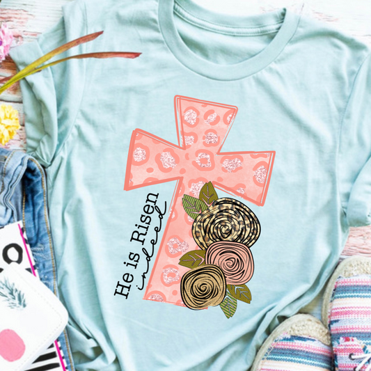 Leopard Cross - He is Risen Indeed