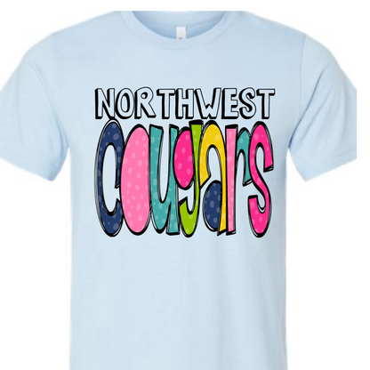 Northwest Cougars Colorful