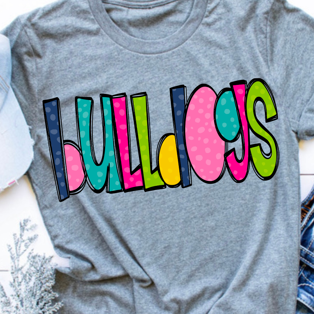Bulldogs Colorful
