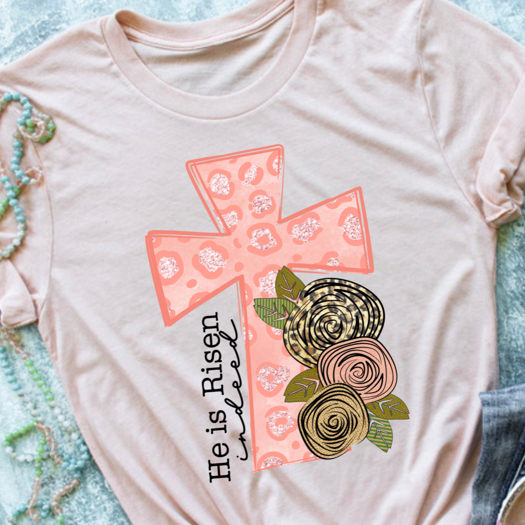 Leopard Cross - He is Risen Indeed