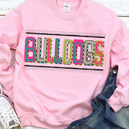 Bulldogs Retro Colorful