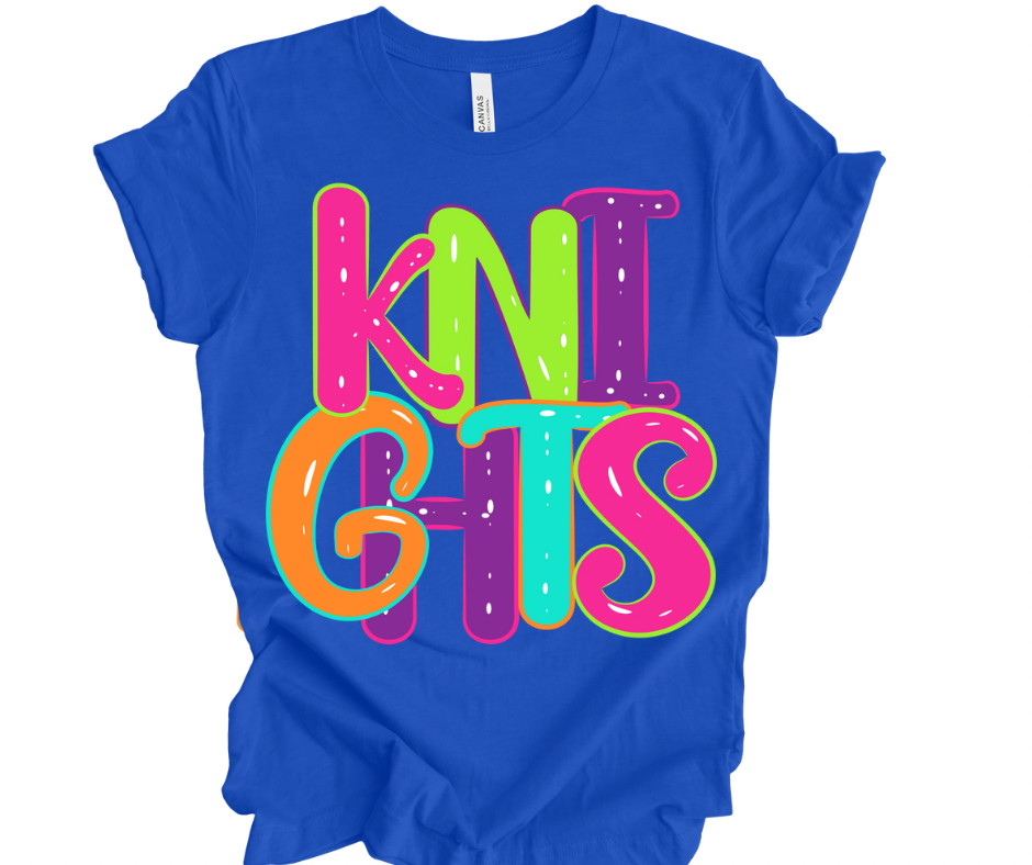 Knights -Groovy Multicolor