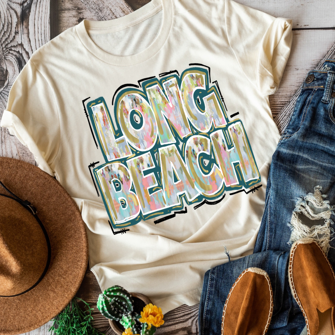 Long Beach - Watercolor