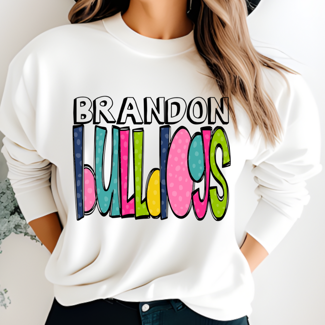 Brandon Bulldogs Colorful