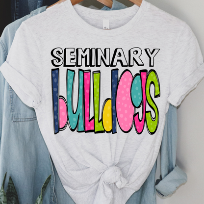 Seminary Bulldogs Colorful