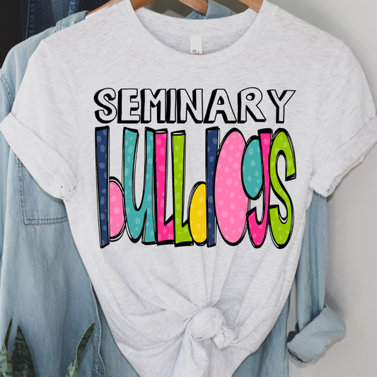 Seminary Bulldogs Colorful