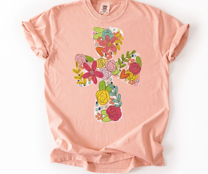 Floral Cross