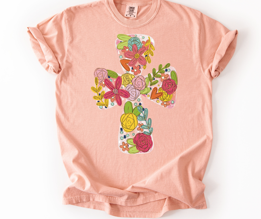 Floral Cross