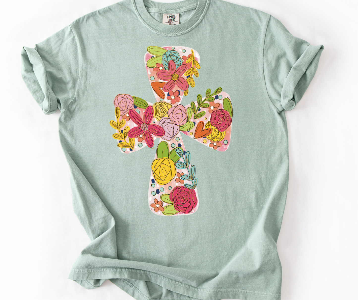 Floral Cross