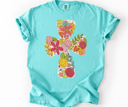 Floral Cross