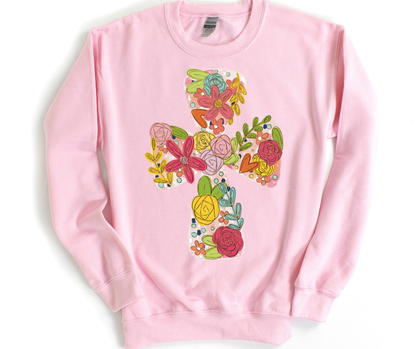 Floral Cross