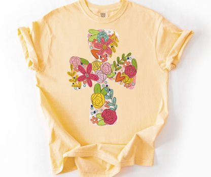 Floral Cross