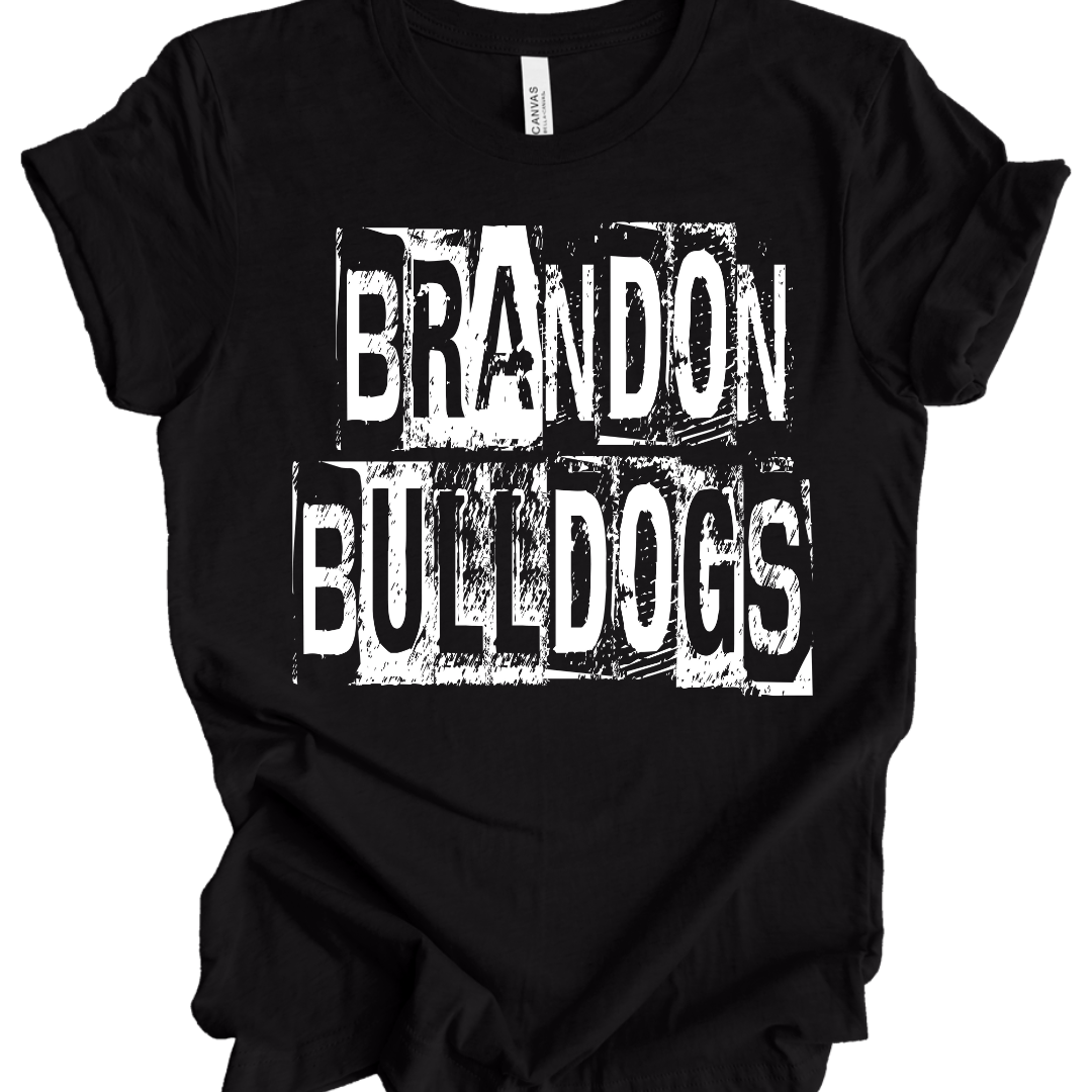 Brandon Bulldogs Grunge