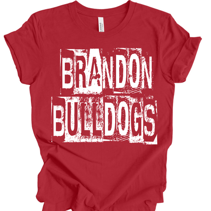 Brandon Bulldogs Grunge