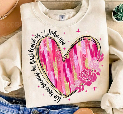 Painted Heart - First Loved Us