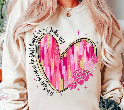 Painted Heart - First Loved Us