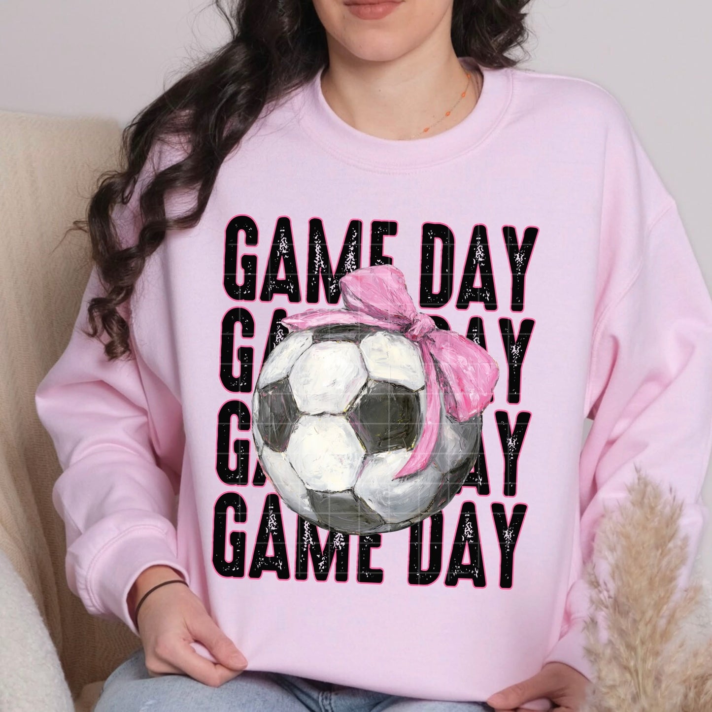 Game Day Soccer (Pink Bow)
