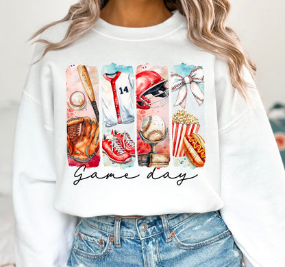 Vintage Baseball Game Day