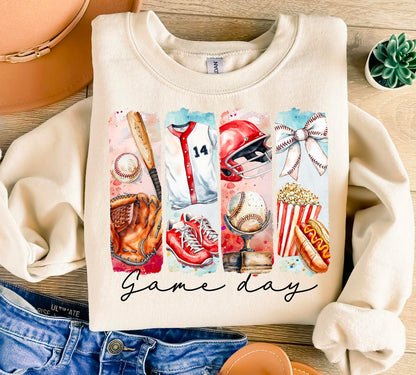 Vintage Baseball Game Day