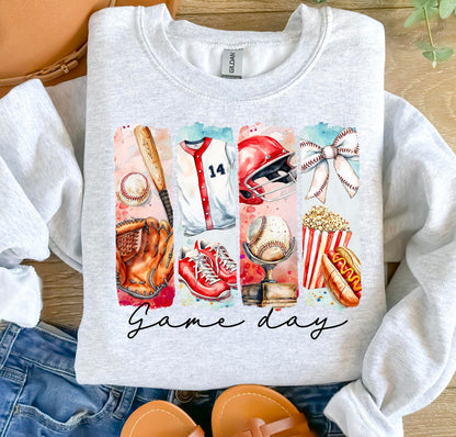 Vintage Baseball Game Day