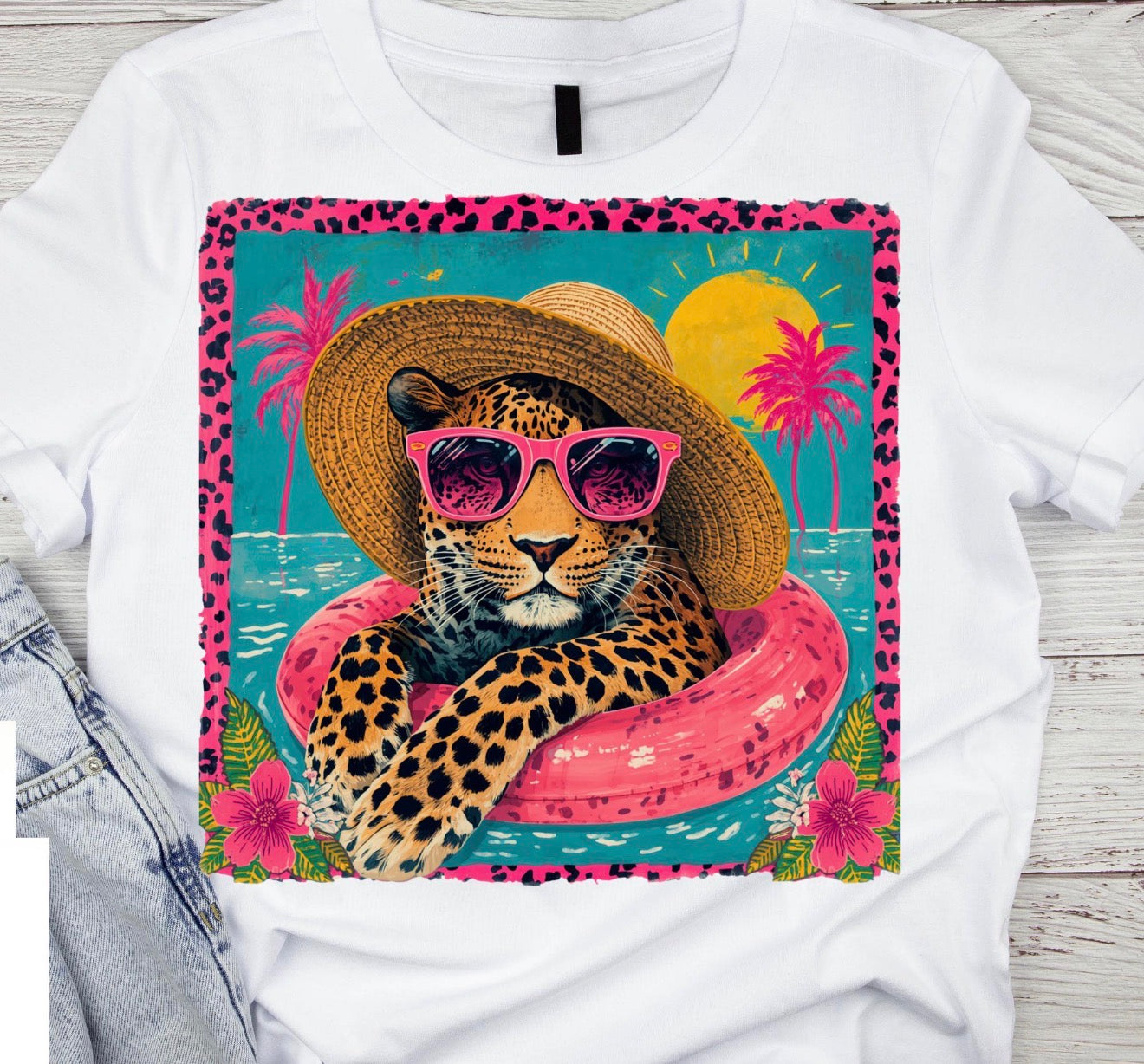 Preppy Summer Leopard