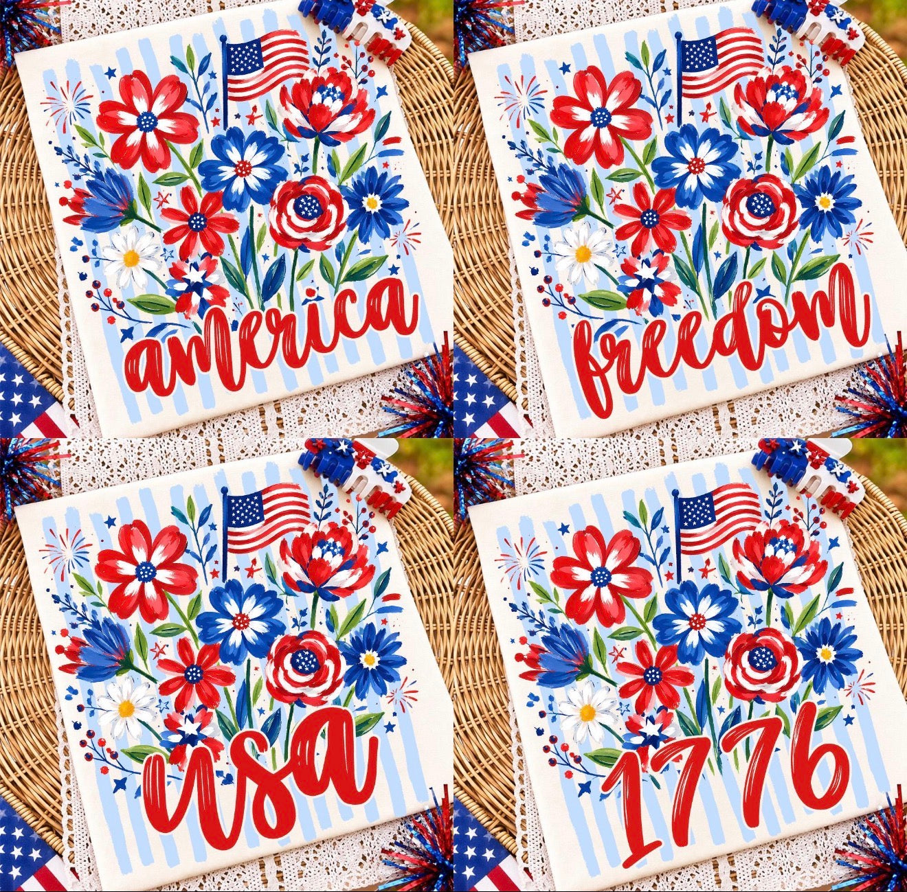AMERICA; FREEDOM; USA; 1776