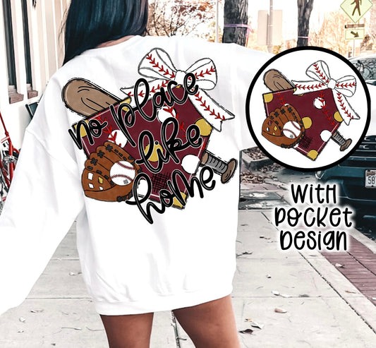 No Place Like Home (Maroon)