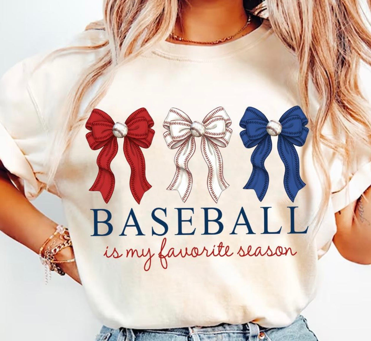 Baseball is My Favorite Season (Bows)