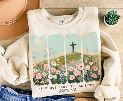 He is Risen Wildflowers