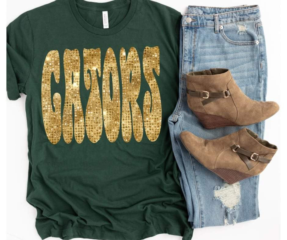 GATORS (*FAUX Sequin)