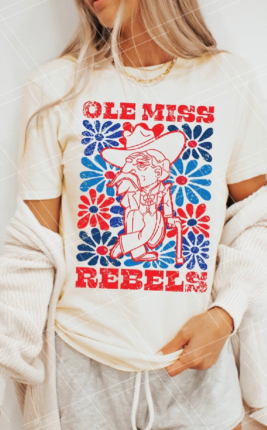 OM Rebels Groovy Floral