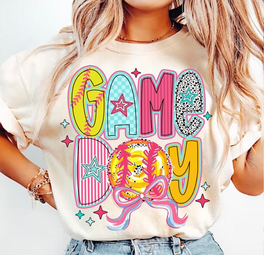 Game Day (Softball) Whimsical Coquette
