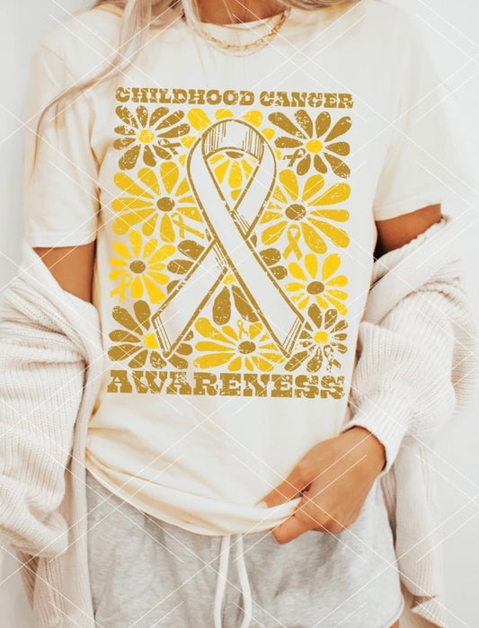 Childhood Cancer  Awareness Groovy