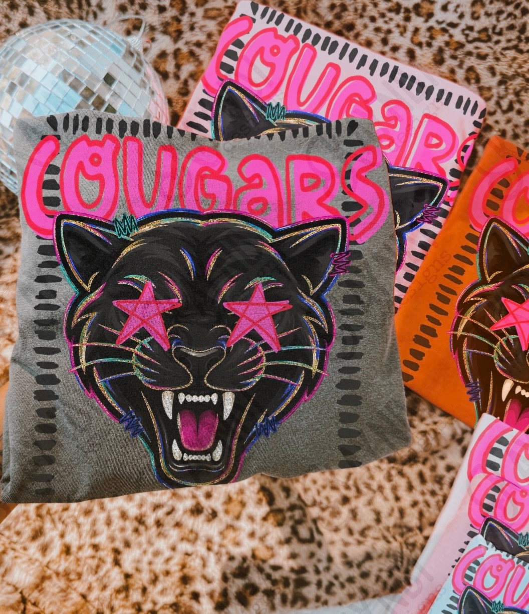Preppy Cougars (Black)