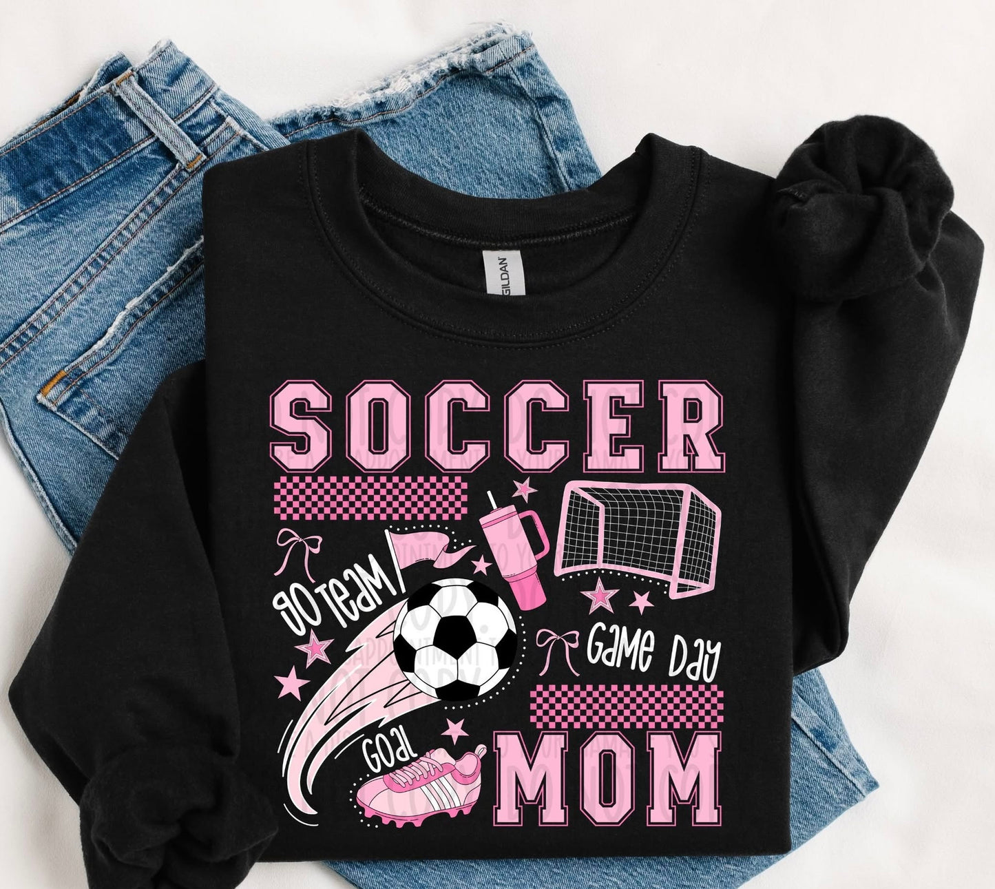 Pink Soccer Mom Collage