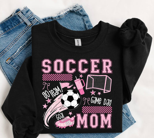 Pink Soccer Mom Collage