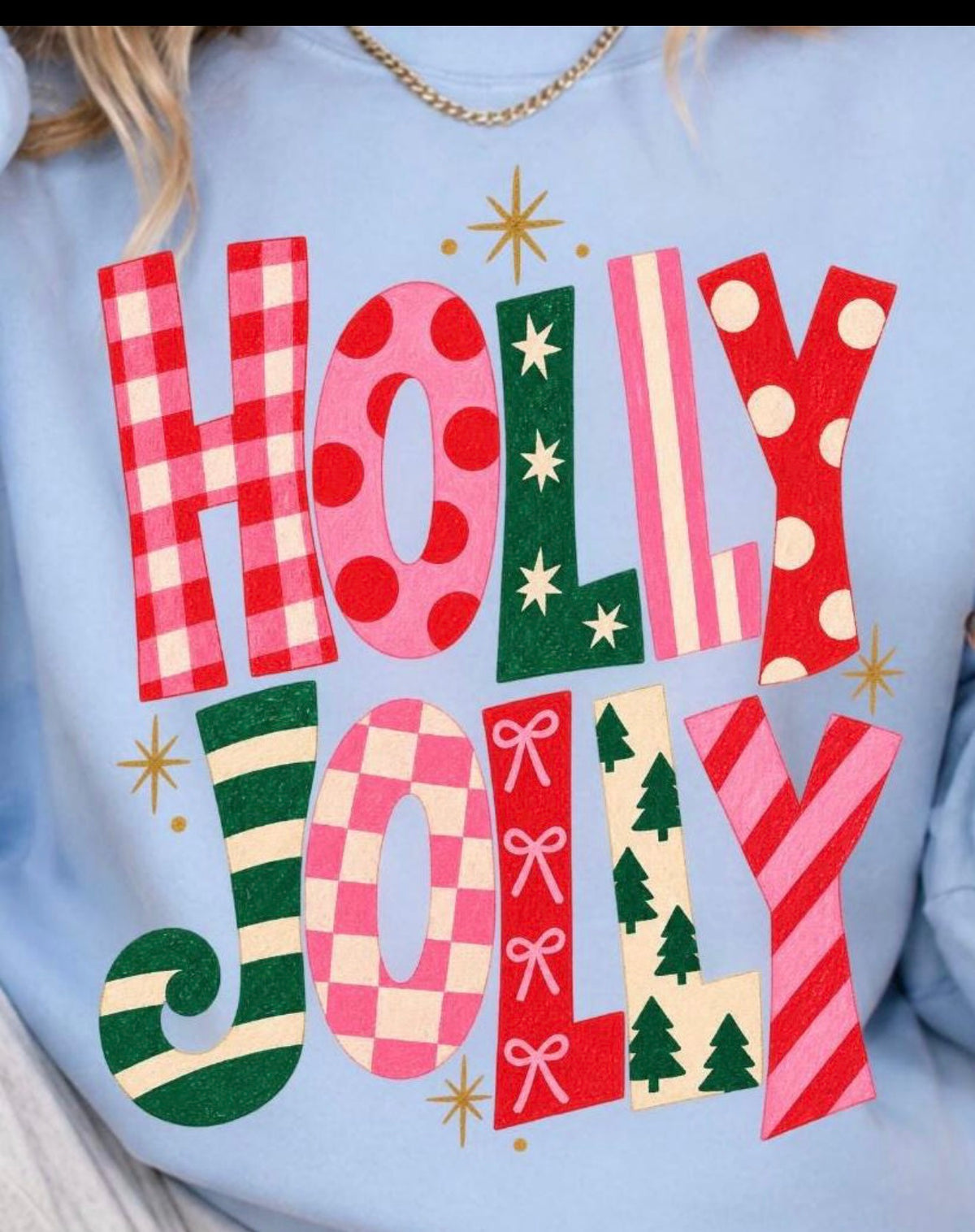 Holly Jolly (Red, Pink, Green, White)