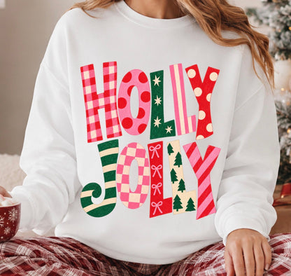 Holly Jolly (Red, Pink, Green, White)