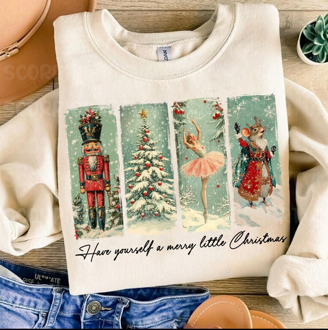 Vintage Merry Little Christmas