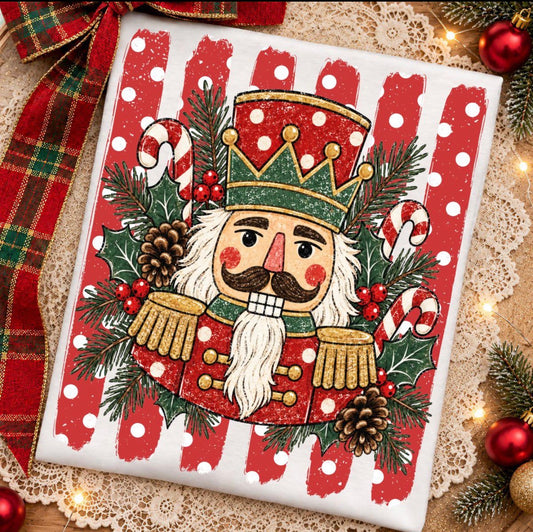 Nutcracker Polka Dot Stripes