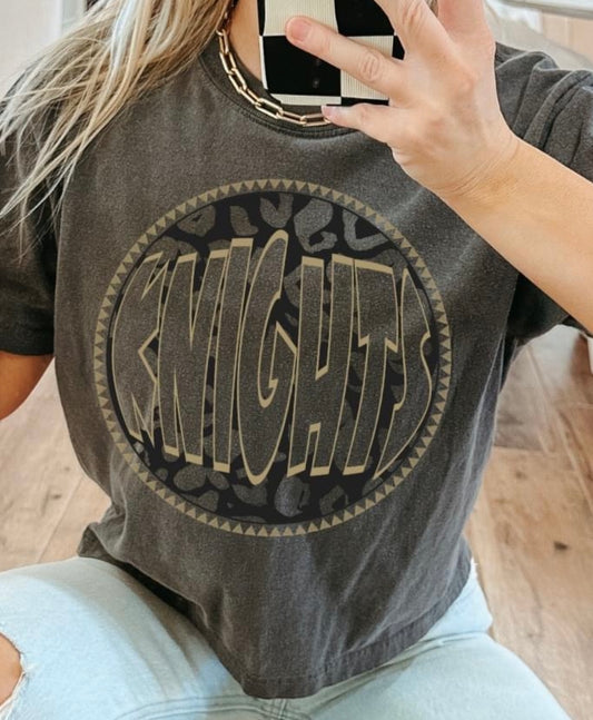 Knights Leopard Retro Circle
