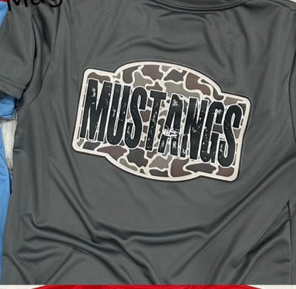 Mustangs - Camo (Front & Back)